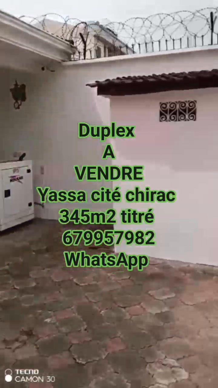 DUPLEX VENDRE, Yassa( logement sociaux)